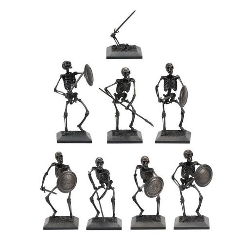 157. Ray Harryhausen Archive: Ray Harryhausen's Personal Set of Silvered Bronze Skeletons by the Raven Armoury ### RAY HARRYHAUSEN