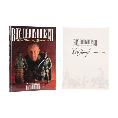 159. Ray Harryhausen Archive: "Film Fantasy Scrapbook" Autographed by Ray Harryhausen ### RAY HARRYHAUSEN