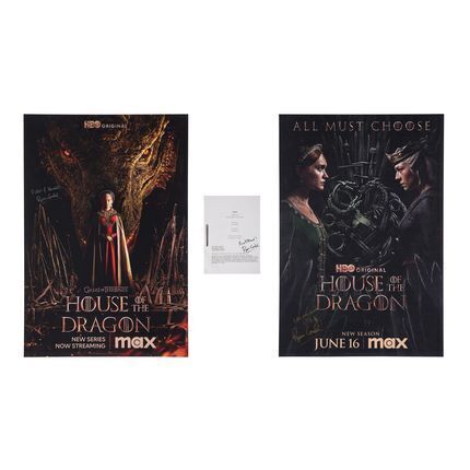 203. Meet-and-Greet with Co-creator and Showrunner Ryan Condal and Autographed Script and Posters ### HOUSE OF THE DRAGON (T.V. SERIES, 2022-PRESENT)