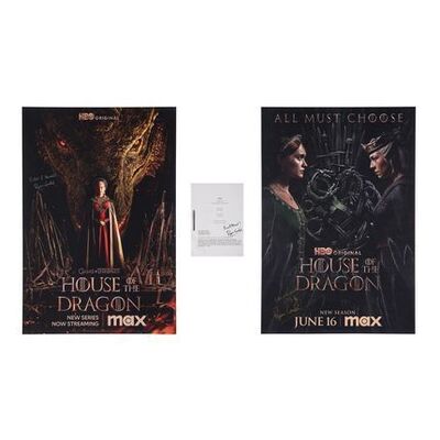 203. Meet-and-Greet with Co-creator and Showrunner Ryan Condal and Autographed Script and Posters ### HOUSE OF THE DRAGON (T.V. SERIES, 2022-PRESENT)