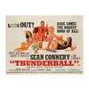 218. UK Quad Poster ### JAMES BOND: THUNDERBALL (1965)
