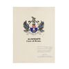 225. Syd Cain Hand-drawn Blofeld Coat of Arms Artwork ### JAMES BOND: ON HER MAJESTY'S SECRET SERVICE (1969)