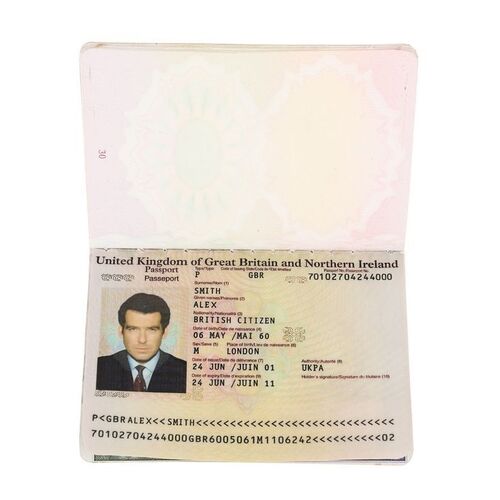 240. James Bond's (Pierce Brosnan) Passport ### JAMES BOND: DIE ANOTHER DAY (2002)