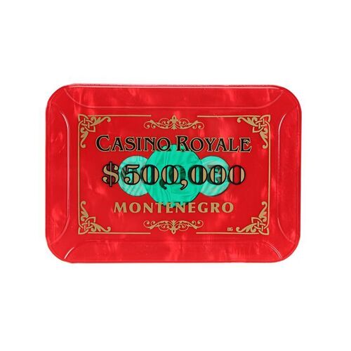 243. Casino Royale $500,000 Poker Plaque ### JAMES BOND: CASINO ROYALE (2006)
