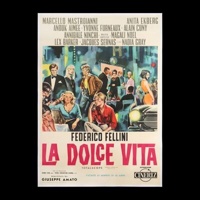 257. Italian Four-foglio Poster ### LA DOLCE VITA (1960)