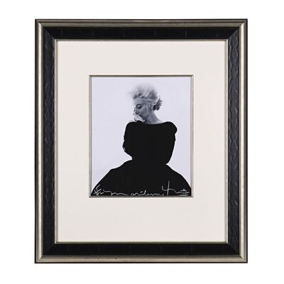 269. 'Marilyn Monroe in Black Dior Dress'' Pigment Print by Bert Stern ### MARILYN MONROE