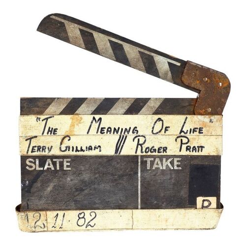 284. Framed Clapperboard ### MONTY PYTHON'S THE MEANING OF LIFE (1983)