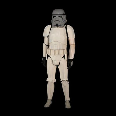 364. Imperial Stormtrooper (Sandtrooper) Armour with Screen-matched Belt and Holster Rig ### STAR WARS: A NEW HOPE (1977)