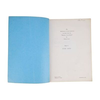 369. Fourth Draft Script ### STAR WARS: A NEW HOPE (1977)
