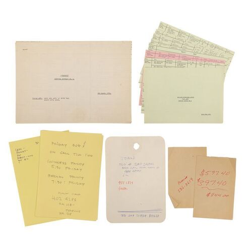 371. Harrison Ford's Personal Hand-annotated Shooting Schedule and Paperwork ### STAR WARS: A NEW HOPE (1977)