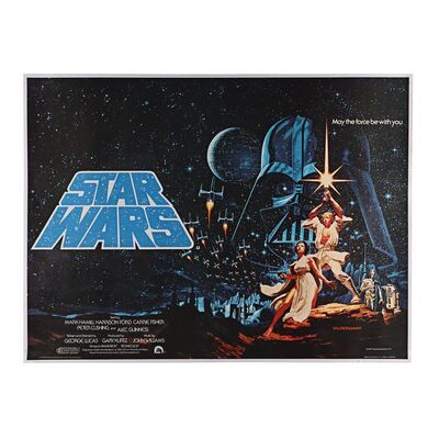 372. Hildebrandt UK Quad Poster ### STAR WARS: A NEW HOPE (1977)