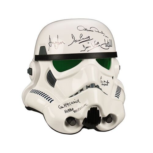 381. Mark Hamill, Harrison Ford and Cast-autographed Imperial Stormtrooper Helmet Replica ### STAR WARS: A NEW HOPE (1977)