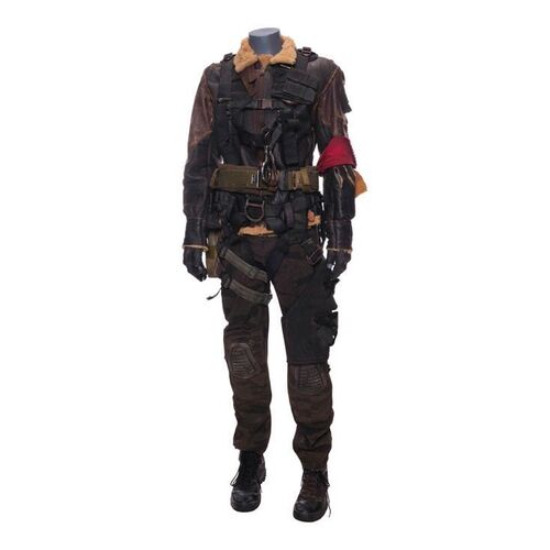401. John Connor's (Christian Bale) Screen-matched Distressed Leather Jacket Costume ### TERMINATOR SALVATION (2009)