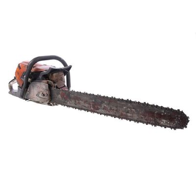 402. Leatherface's (Dan Yeager) Screen-matched Hero Chainsaw ### TEXAS CHAINSAW 3D (2013)