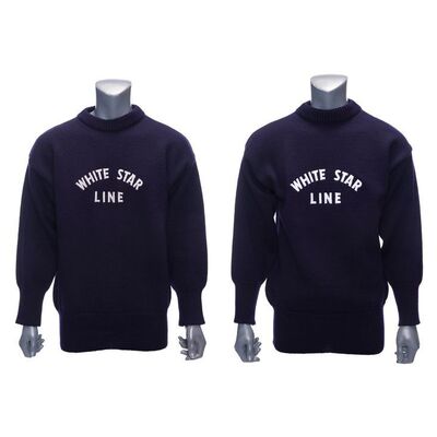 413. Pair of White Star Line Sweaters ### TITANIC (1997)