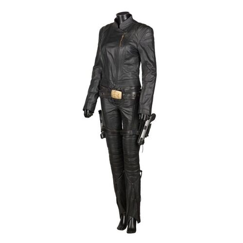 414. Lara Croft's (Angelina Jolie) Motorcycle Costume and Pair of Pistols ### LARA CROFT: TOMB RAIDER (2001)