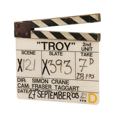 422. Clapperboard ### TROY (2004)