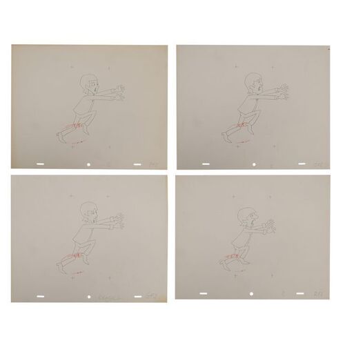 455. Set of Four Production Hand-drawn Beatles Running Sketches by Dennis Hunt ### THE BEATLES (1965-1969)