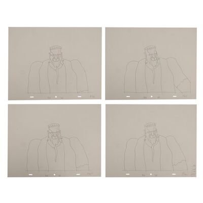 456. Set of Four Hand-drawn Frankenstein's Monster Animation Sketches by Dennis Hunt ### YELLOW SUBMARINE (1968)