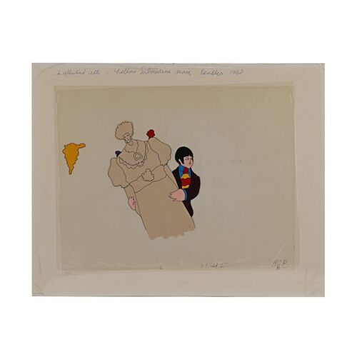 458. Hand-painted Paul McCartney Animation Cels ### YELLOW SUBMARINE (1968)