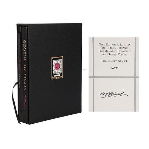 465. Autographed 1993 Live in Japan Limited-edition Book ### GEORGE HARRISON