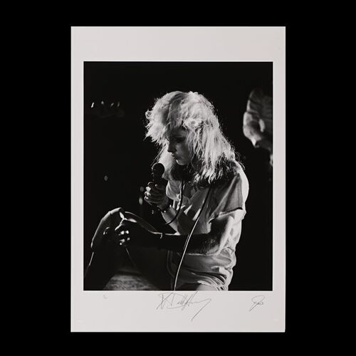 479. The Rockarchive Collection: Debbie Harry Autographed Limited Edition Print by Phil Grey, The Roundhouse, 1978 ### BLONDIE