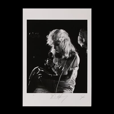 479. The Rockarchive Collection: Debbie Harry Autographed Limited Edition Print by Phil Grey, The Roundhouse, 1978 ### BLONDIE