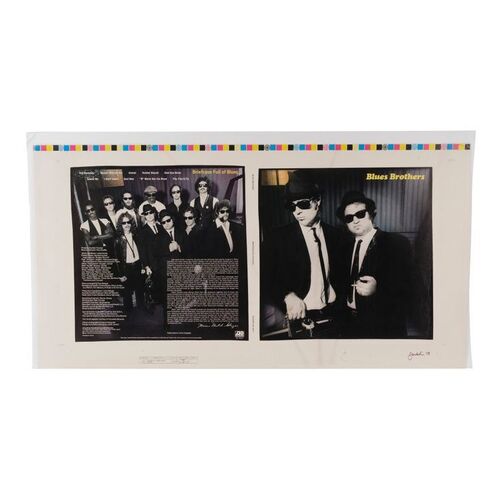 481. Judy Jacklin-Autographed Briefcase Full of Blues Record Cover Printer's Proof ### THE BLUES BROTHERS FRANCHISE (1978 - PRESENT)