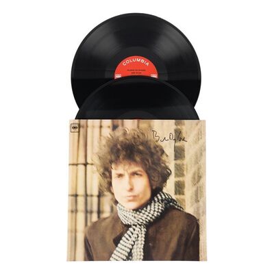 483. Bob Dylan-Autographed Blonde On Blonde Album ### BOB DYLAN