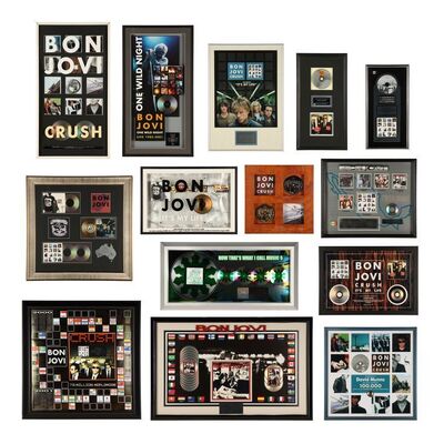 486. Nordoff and Robbins Collection: Various Silver Discs and Awards ### BON JOVI