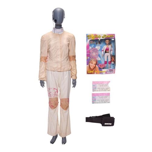 487. Britney Spears' 1999 ...Baby One More Time Tour Costume ### BRITNEY SPEARS