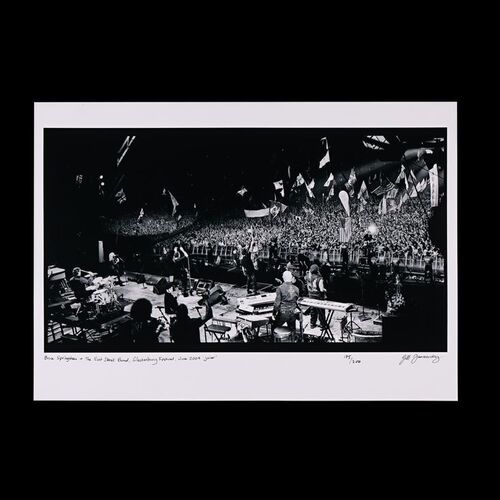 489. The Rockarchive Collection: Limited Edition Bruce Springsteen and the E Street Band Print by Jill Furmanovsky, Glastonbury Festival, 2009 ### BRUCE SPRINGSTEEN
