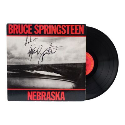 490. Bruce Springsteen-autographed Nebraska Album ### BRUCE SPRINGSTEEN