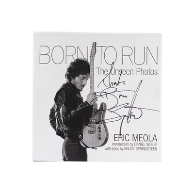491. Bruce Springsteen-autographed "Born to Run: The Unseen Photos" Hardcover Book ### BRUCE SPRINGSTEEN