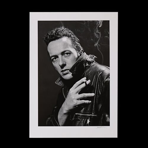 496. The Rockarchive Collection: Photoshoot Print by Steve Double, CBS Records, 1989 ### JOE STRUMMER