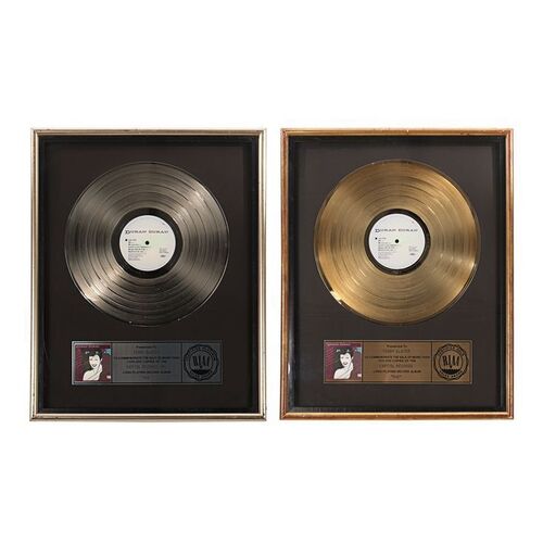 509. "Rio" Album Gold and Platinum Discs ### DURAN DURAN