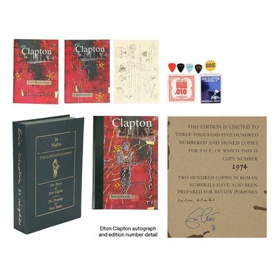 515. Eric Clapton and Peter Blake Autographed Limited Edition 24 Nights Book and Boxed Set ### ERIC CLAPTON