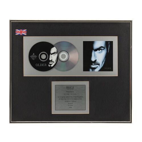 520. "Older" Platinum CD Award ### GEORGE MICHAEL