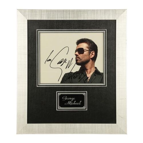 523. Framed Autographed Photograph ### GEORGE MICHAEL