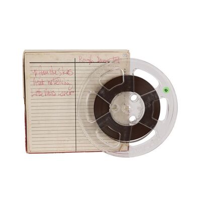 531. The Patricia "Trixie" Sullivan Collection: Master Reel-to-Reel Tape Featuring Four Unreleased Demo Recordings and Original Box Featuring Handwritten Titles by Jimi Hendrix ### JIMI HENDRIX