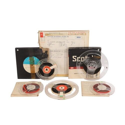 533. The Patricia "Trixie" Sullivan Collection: "Burning of the Midnight Lamp" Mix Reel-to-Reel Tape Collection with Handwritten Jimi Hendrix Note ### JIMI HENDRIX