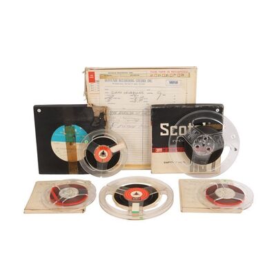 533. The Patricia "Trixie" Sullivan Collection: "Burning of the Midnight Lamp" Mix Reel-to-Reel Tape Collection with Handwritten Jimi Hendrix Note ### JIMI HENDRIX