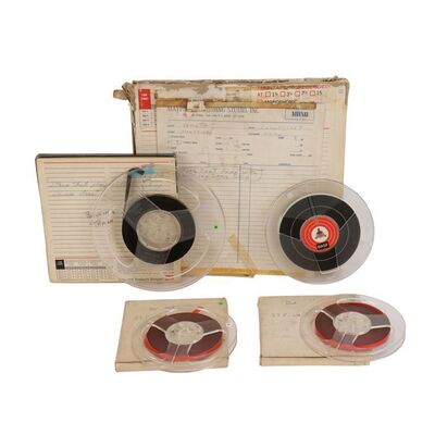 534. The Patricia "Trixie" Sullivan Collection: "The Stars That Play with Laughing Sam's Dice" Mix Reel-to-Reel Tape Collection ### JIMI HENDRIX