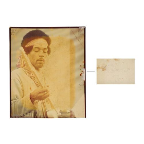 563. Jimi Hendrix Signed Photograph ### JIMI HENDRIX