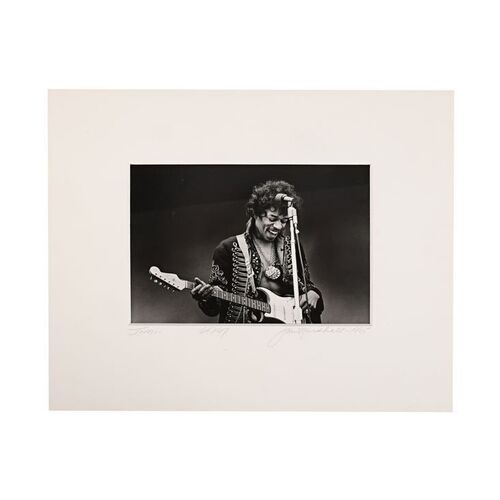 568. Mounted Photograph by Jim Marshall ### JIMI HENDRIX