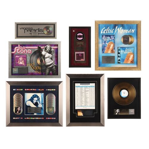 571. Nordoff and Robbins Collection: Seven Assorted Female Artists Disc Awards ### JOSS STONE