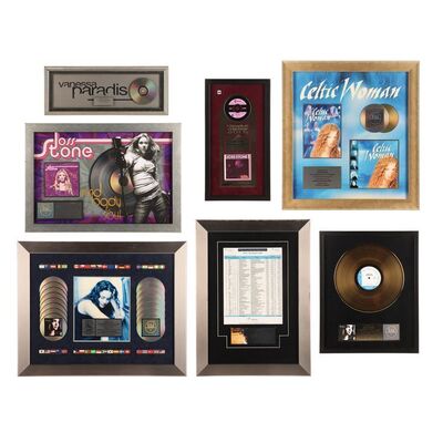 571. Nordoff and Robbins Collection: Seven Assorted Female Artists Disc Awards ### JOSS STONE