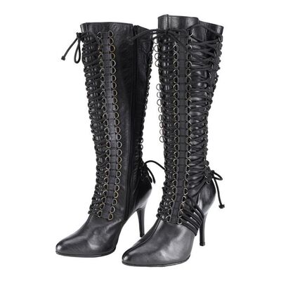 583. Lady Gaga's Pair of Customised Knee-High Boots ### LADY GAGA