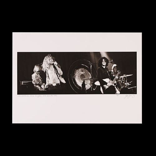 587. The Rockarchive Collection: Artist's Proof Limited Edition The Dome Print by Jill Furmanovsky, Brighton, 1972 ### LED ZEPPELIN