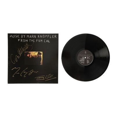 595. Autographed "Music from the Film Cal" Vinyl ### MARK KNOPFLER